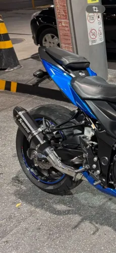 Escapamento esportivo gsx s750