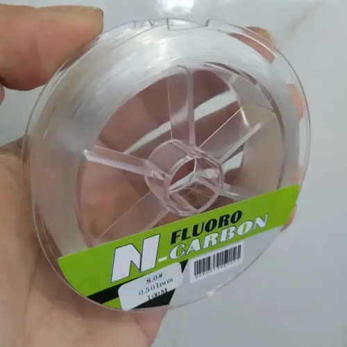 Carretel 100m Linha 100% Fluorocarbon 0,50mm Shock Leader (nova na caixa)