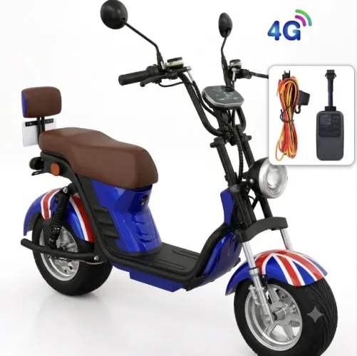 GPS rastreador para Scooter moto Elétrica instalaçao + plataforma + plano mensal