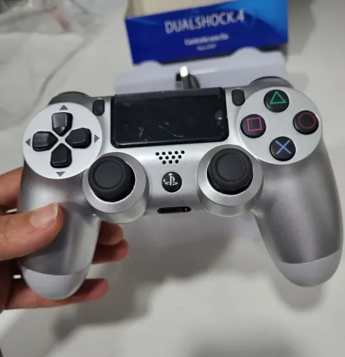 Controle Joystick Sem Fio Ps4 Double Shock Manete
