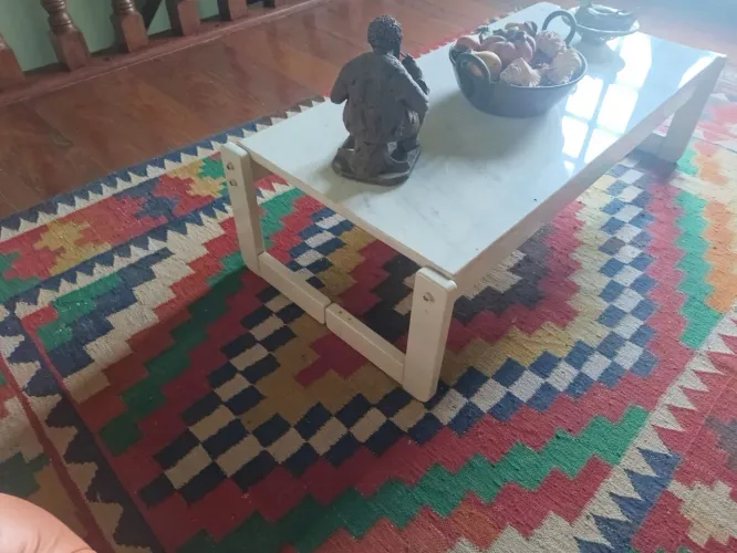 Mesa de centro com 2 laterais Lafer/ vintage 
