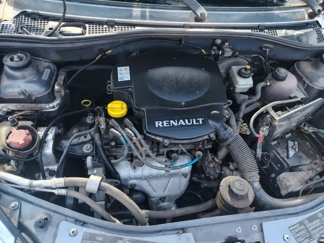 Motor Renault Sandero Logan 1.6 8v Flex Baixado Com NF Garantia 3 Meses 