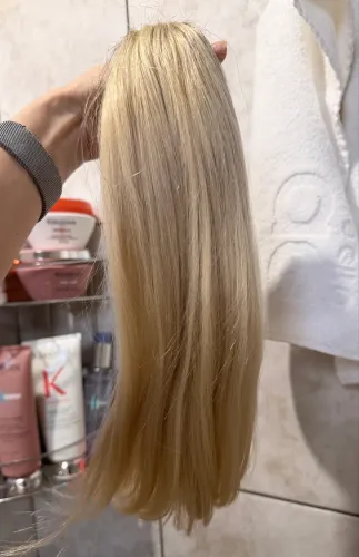 Cabelo loiro pérola 