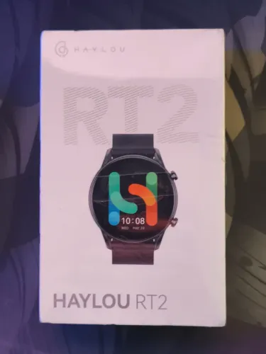 Smartwatch haylou RT2 Preto (NOVO LACRADO)