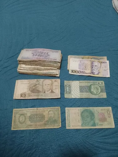 Cédulas antigas 