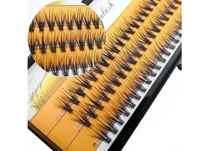 Cílios Nesura Tufinho 20D 1.2cm Extensão de Cílios Novo