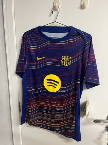 Camisa Nike FC Barcelona Pré-Jogo 2025/26 Original C/ Etiqueta Tam. P
