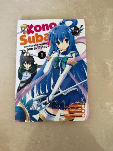 Mangas Kono Suba || Pacote com volumes 1, 2 e 3