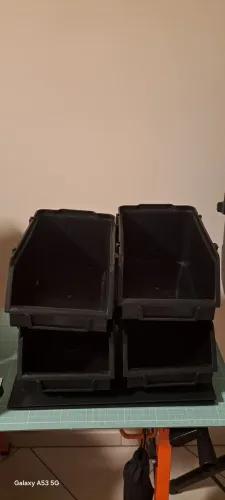 Porta objetos palstico 6 unidades