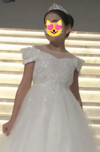 Vestido infantil dama de honra 