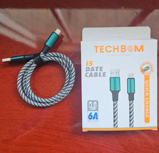 Cabo USB p/ iphone (Novo) 1 por 8,00 ou 2 por 15,00
