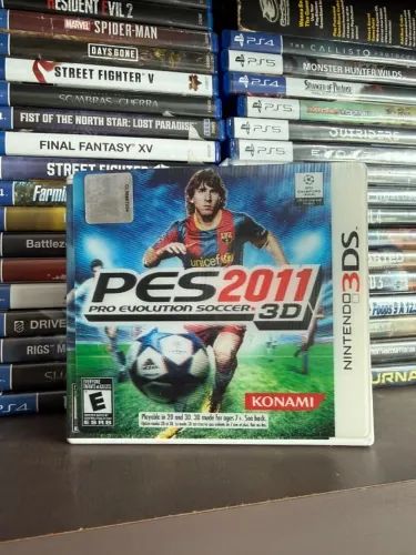 PES 2011 3D Capa Holográfica - Nintendo 3DS