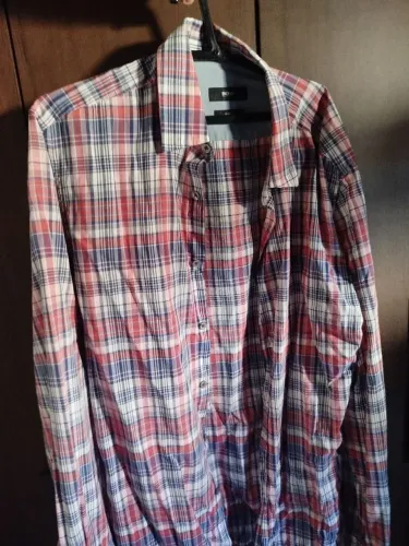 Camisa xadrez Hugo Boss original