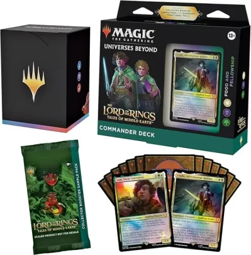 Deck Commander LOTR Magic The Gathering Frodo Sam Completo - USADO