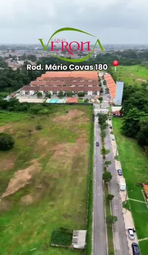 LARGO VERONA - Bacelar Imóveis vende apartamentos estilo casa, rod. Mário Covas