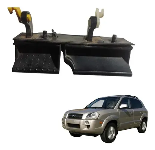 Maçaneta Porta Malas Hyundai Tucson 2014 2015 2016 Preto Traseira