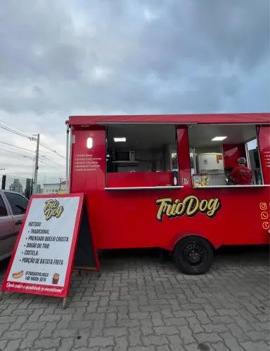 Trailer lanche, hotdog fastfood todo de inox 