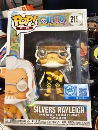 Funko Pop Plus Silvers Rayleigh 2150 One Piece Special Edition