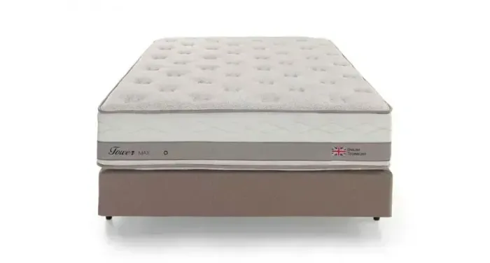 Colchão Herval Tower + Base box Casal 138x188x33 - Select Colchões