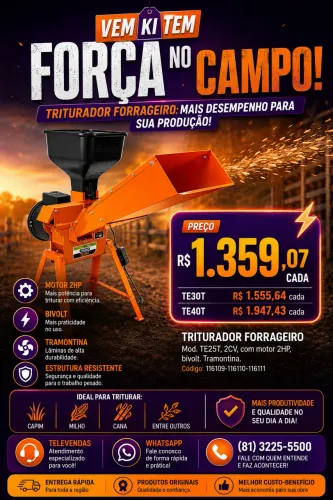 Triturador forrageiro