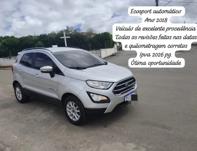 Ford Ecosport SE 1.5 12V Flex 5P Aut. 2018