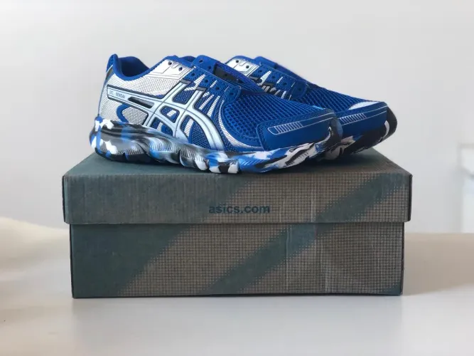 Tênis Masculino Asics Sendai Original Couro Caminhada Macio
