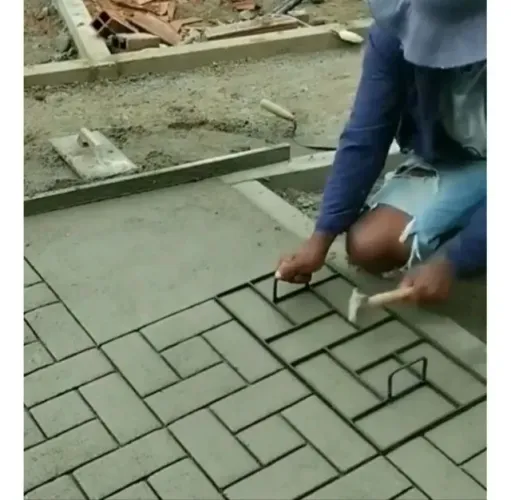 Piso em Concreto Armado Carimbado - Engenheiro Civil