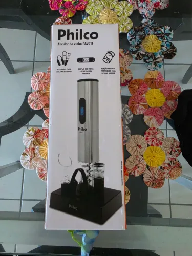 Abridor vinho elétrico Philco