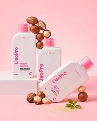 Produtos para cabelo com Química