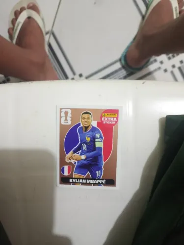 Figurinha Extra legend copa 2026 Kylian Mbappé bronze