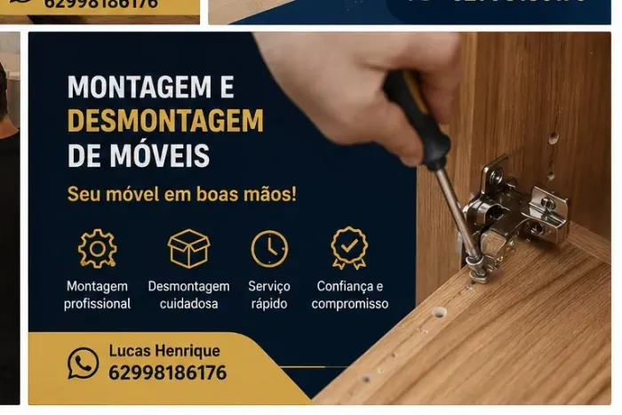 Montagem e desmontagem de móveis