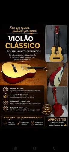 Violão Vogga Clássico