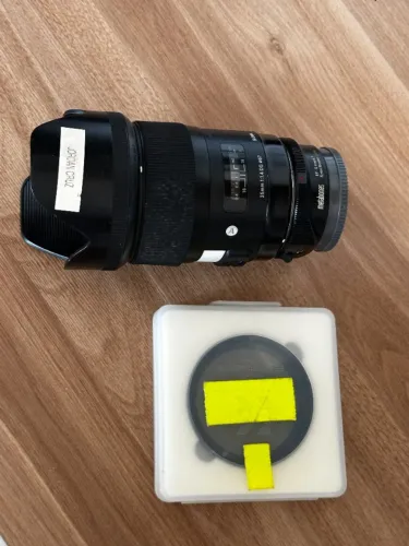 Lente 35mm 1.4 Sigma (mount canon)