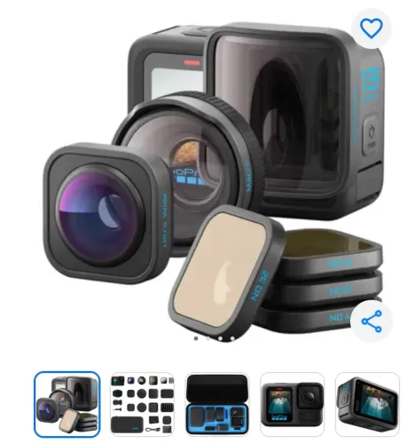 Gopro Hero13 Black HBseries com lentes de coleção 