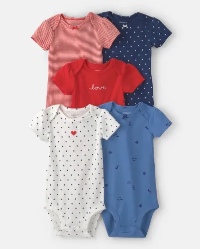 Kit 5 bodys Carters novos e original tam 18m