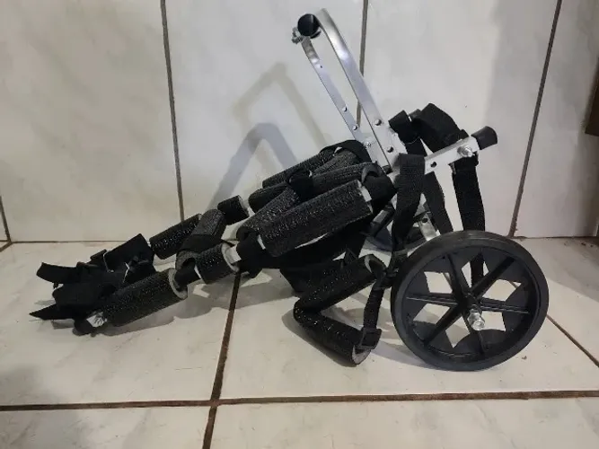 Cadeira de Rodas para Cachorro Ajustável | Carrinho de Reabilitação