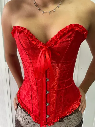 Corset vermelho