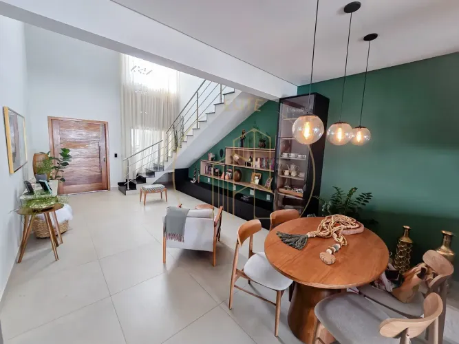 CA0452 - Casa térrea com mezanin, 3 closets, home office no Condomínio Tecoara em TAUBATÉ-