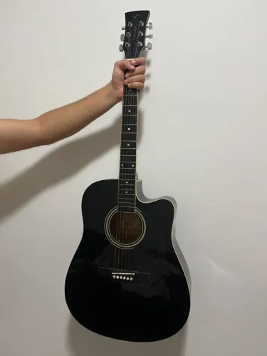 Vendo violão vogga preto acústico
