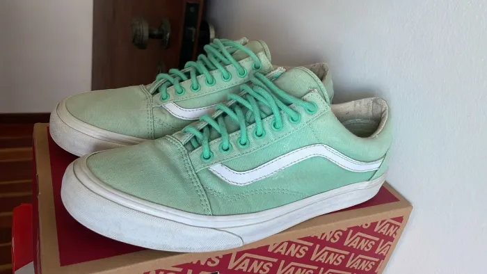 Tênis Vans - Verde Claro - Importado