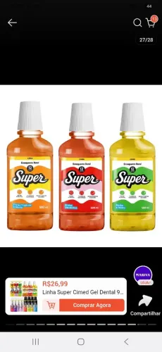 3 enchaguantes bucal 35.00