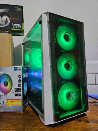 PC Gamer Ryzen 5 2600 + RX 550 4GB | 16GB RAM | SSD 480GB