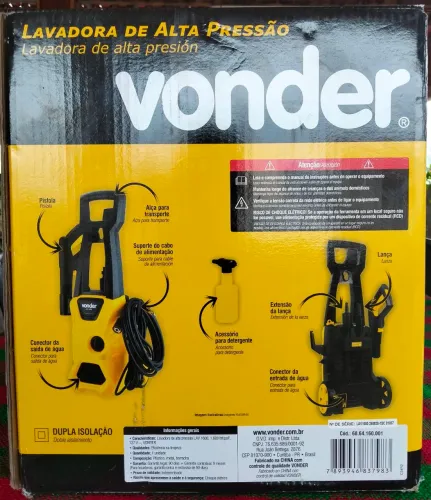 Lavadora de alta pressão 