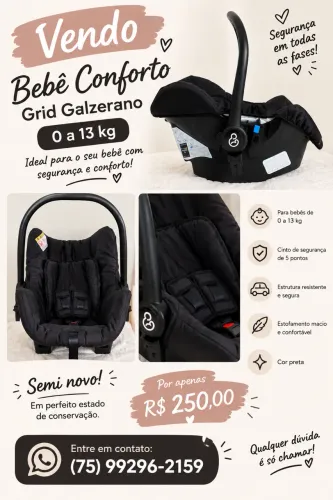 Bebê Conforto Grid Galzerano