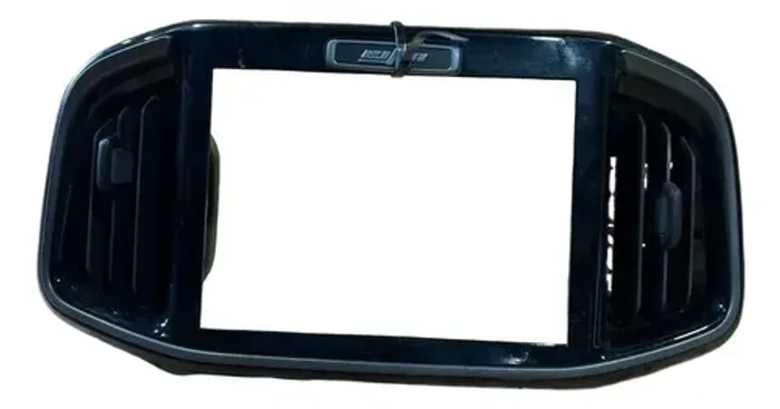 Moldura Central Painel Fiat Strada Ultra T200 2024 Preto