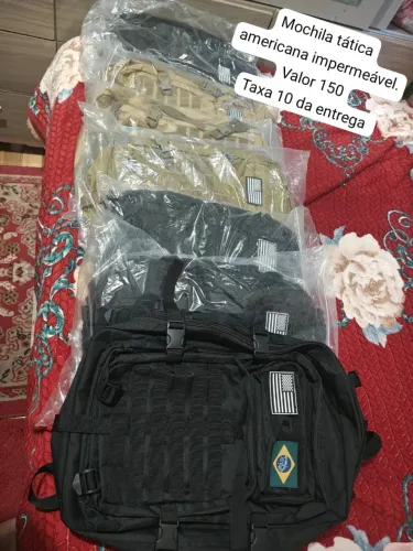 Mochila tática impermeável