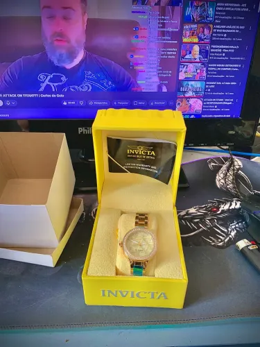 VENDO RELÓGIO INVICTA ORIGINAL FEMININO 