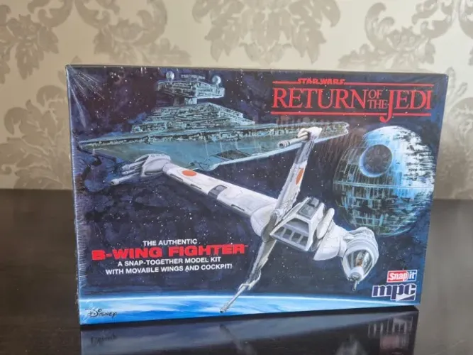 Model Kit Star Wars B-wing Fighter. Mpc Snapit. Escala 1:63