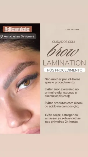 Curso de bronw laminetion e lashlifting