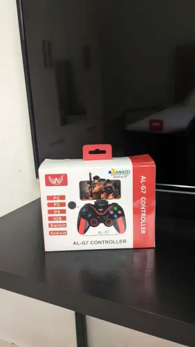 Controle de videogame sem fio bluetooth compatível com Pc e com celular.